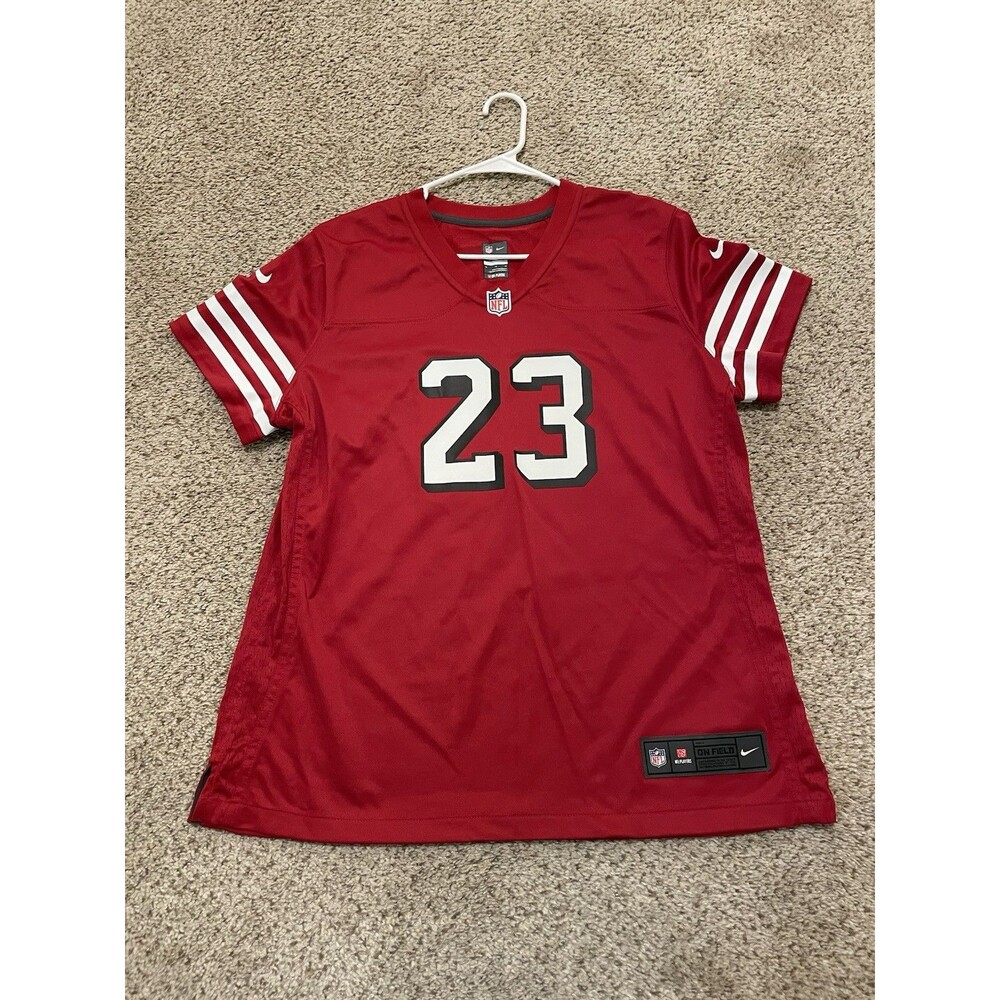 Nike Women's Christian McCaffrey San Francisco 49ers Game XL EUC